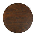 Bar Table Brown Black Mdf