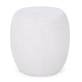 End Table Antique White Magnesium Oxide