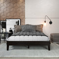 Nix Full Platform Bed Black Full Black Wood