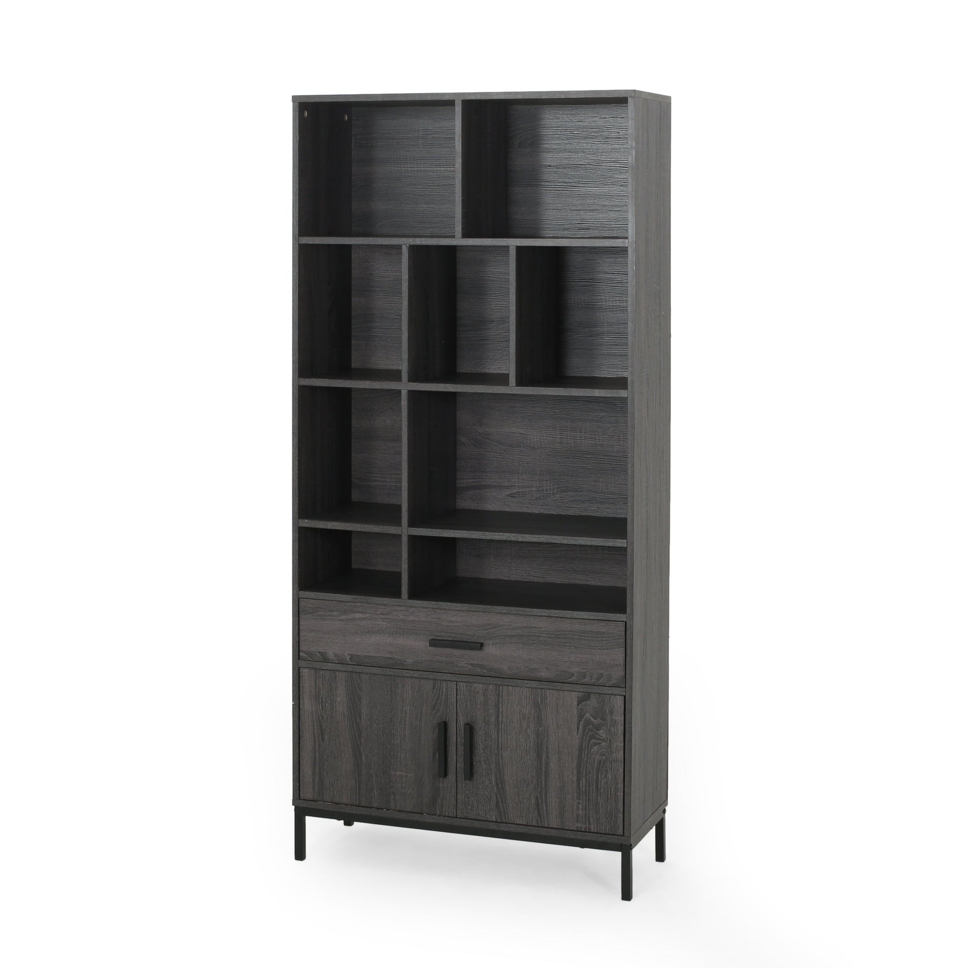 Cube Unit Bookcase Oak Mdf