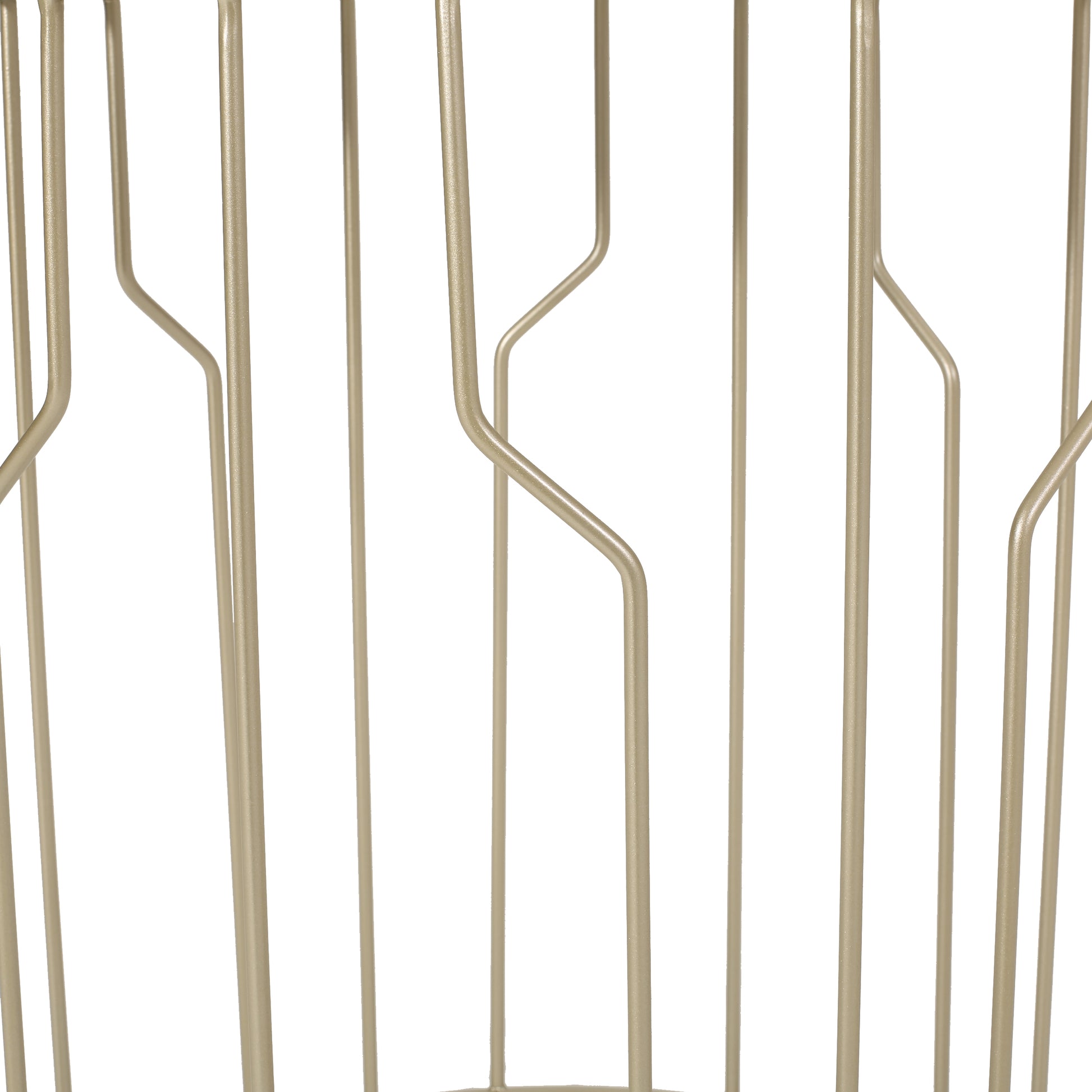 End Table Champagne Iron