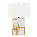 Loyden Table Lamp White Iron