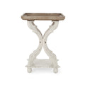 Accent Table Natural White Mdf