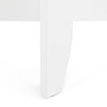 Side Table White Mdf