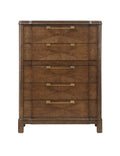 Milan Chest Dark Brown Dark Brown Wood