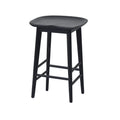 Hilton Counter Stool Black Black Wood